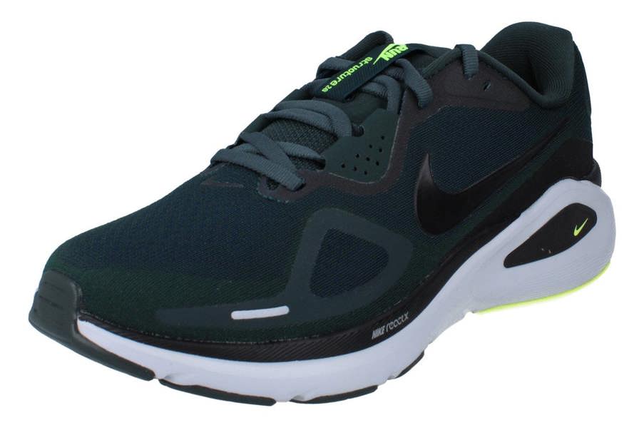 Nike Structure 26 Mens Running Trainers Hj1102 Shoes  300 - Seaweed Black Volt 300 - Photo 0