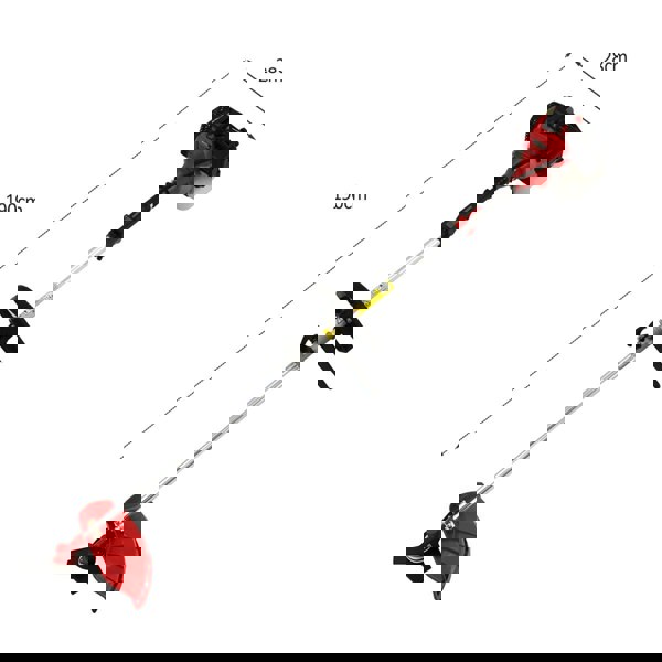 T-Mech 5 in 1 52cc Petrol Garden Cutter Multi Tool