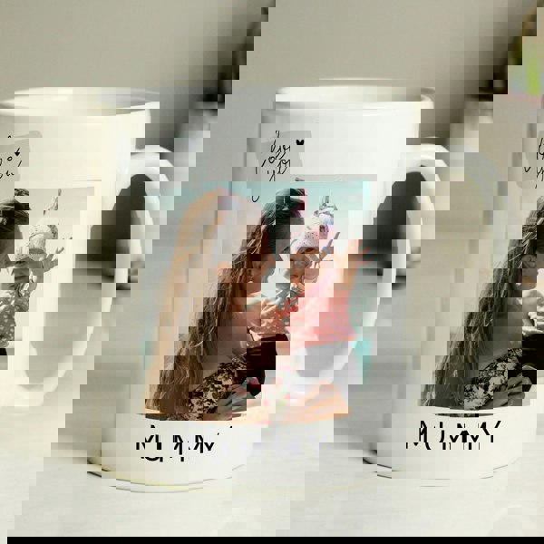 Personalised Memento Company Personalised Love You Snapshot Photo Upload Mug