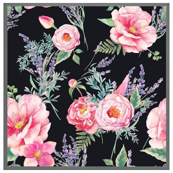 Benjamin Tate Design Watercolour painting of flowers (Picture Frame)