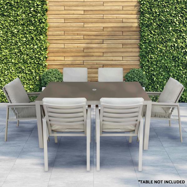 Dellonda DG49 Dining Chairs Action shot - round a table