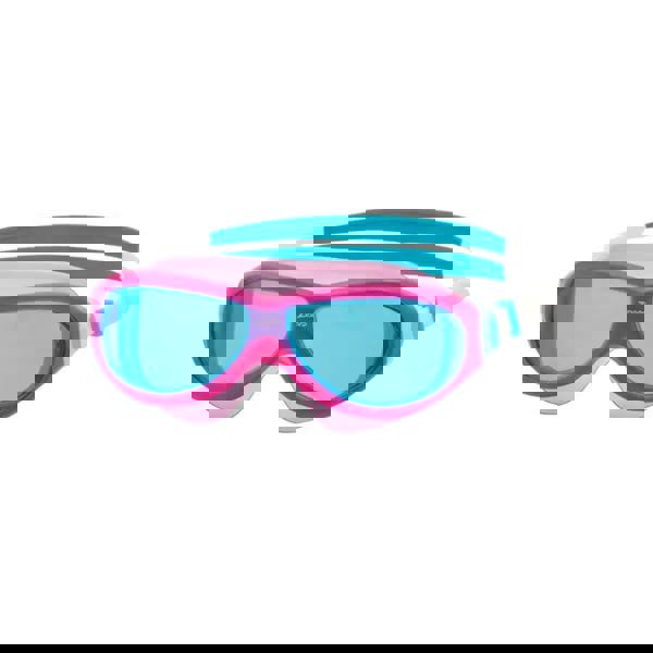 Pink and blue Zoggs Phantom Junior swim goggles for children aged 6-14
