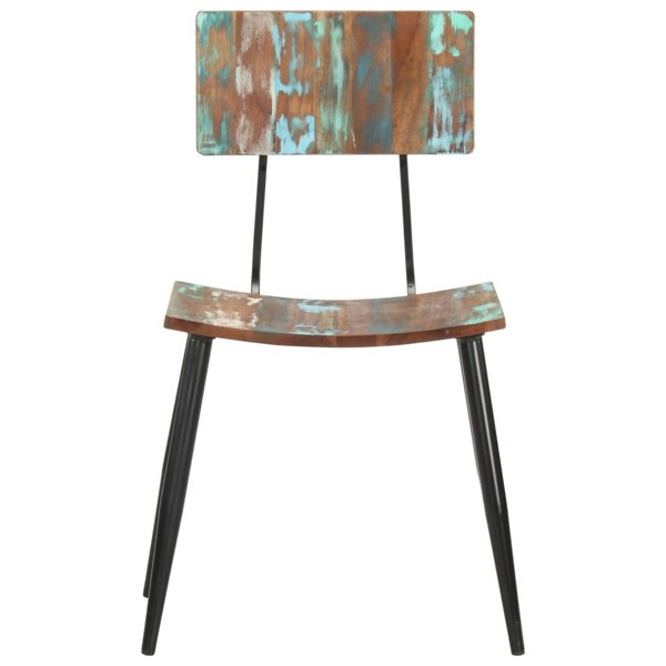 Berkfield Dining Chairs 2 pcs Solid Reclaimed Wood