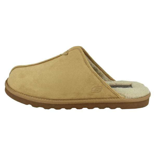 Skechers Mens Skechers Memory Foam Vegan Open Back Slippers Palco 66094