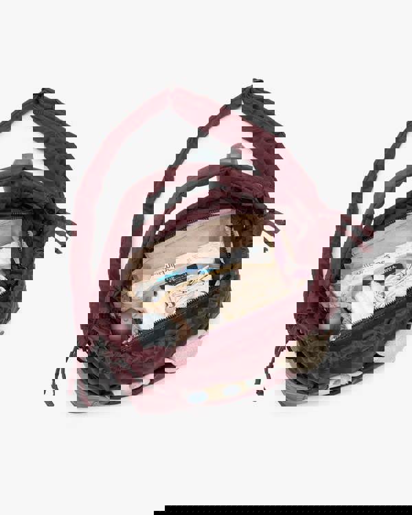 Tiba + Marl Mini Luna Drawstring Stroller Bag Burgundy