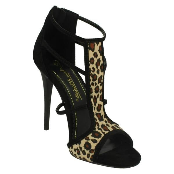 Anne Michelle Ladies Anne Michelle Ankle Heel With Zip Fastening