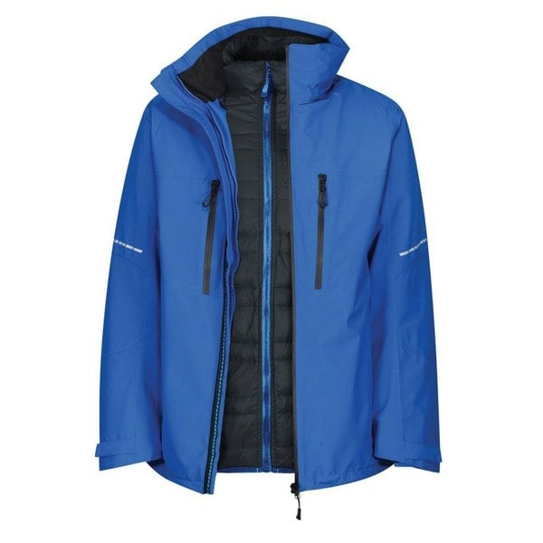 Regatta Men's X-Pro Evader III 3-in-1 Waterproof Insulated Jacket - Oxford Blue Black