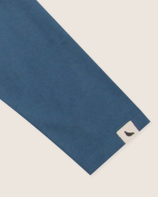Blue Bear Face Print Top - image 3