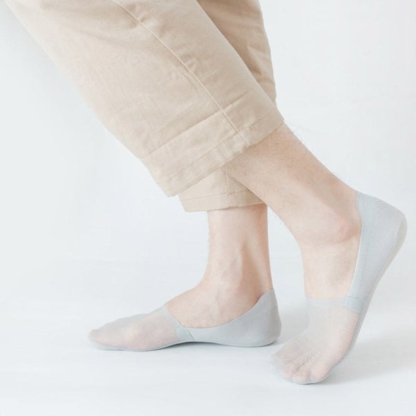 Anyfootwear 5 Pairs One Size 5-9 Multicolored No Show Thin Invisible Fashion Socks For Summer With High Quality Ankle Solid Color Breathable Socks