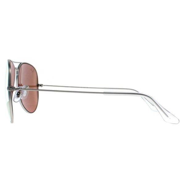 Ray-Ban Sunglasses Aviator 3025 019/Z2 Silver Brown Mirror Pink