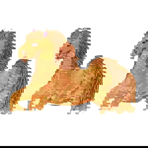 Gold Trip Horse Claw Clip