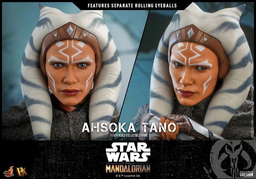 Hot Toys Ahsoka Tano The Mandalorian Star Wars Action Figure 1:6 Scale Hot Toys 908180