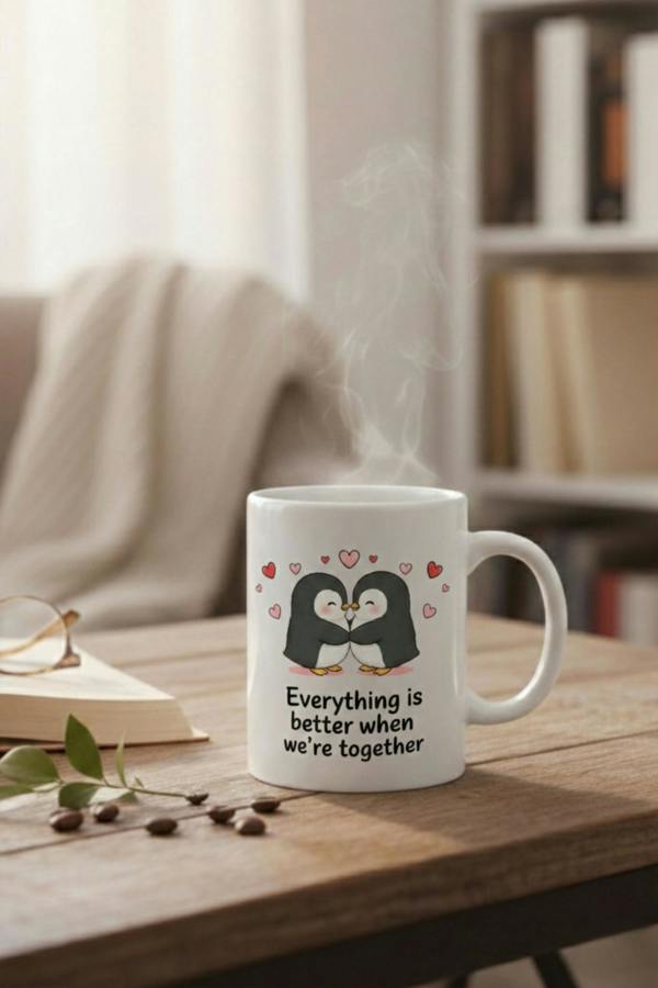 Dyzi Everything Is Better When We’re Together Mug Valentine’s Day Gift
