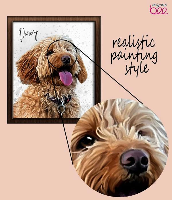 Personalised Watercolour Pet Portrait