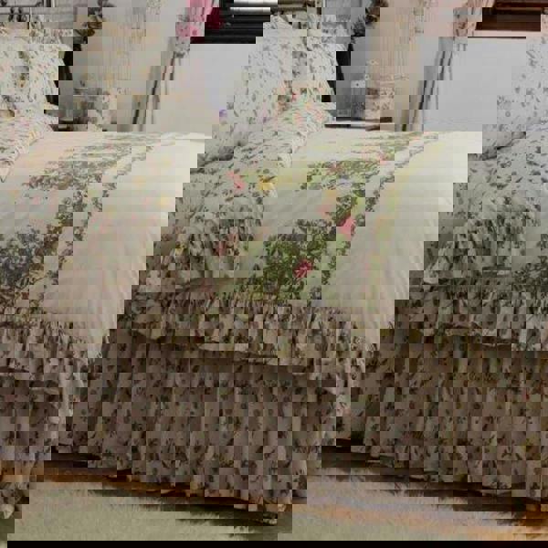 Belledorm Bella Mae Duvet Cover - Ivory - 