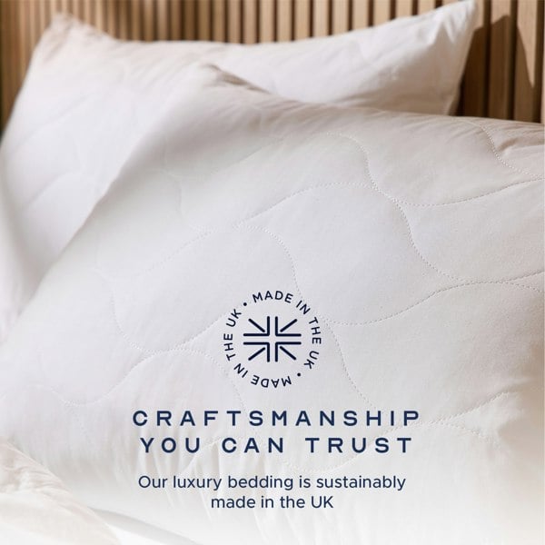 Snuggledown Luxury Cotton Quilted Firm Support Pillow