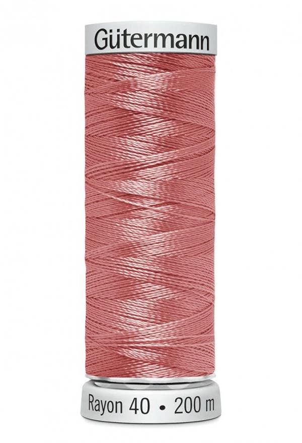 Gutermann No 40 Sulky Rayon Embroidery Thread 200m Rayon Thread Suitable For Embroidery