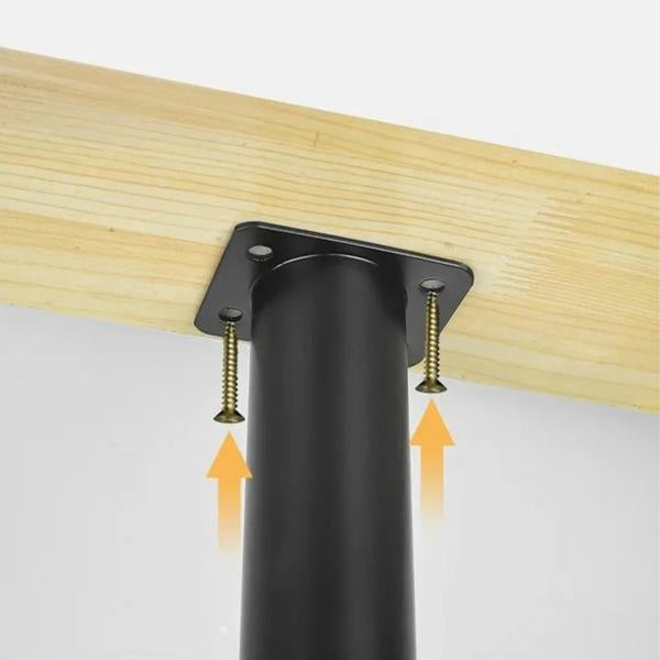 Havendro 720-1100mm Adjustable Support Legs for Kitchen Worktop Desk Breakfast Bar Black