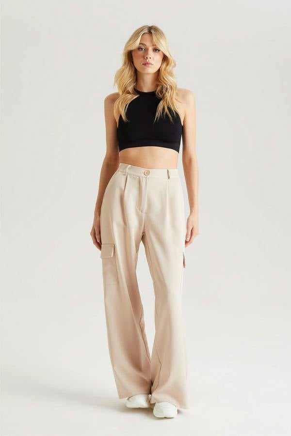 Urban Bliss Tailored Cargo Wide Leg Trouser