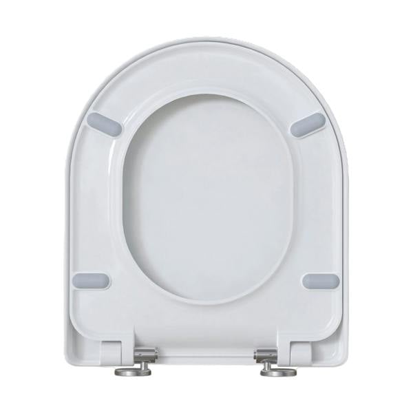 RTS D-Shape Top Fix Slow Close Wrap-Around Quick Release Toilet Seat - 350 x (380-420)