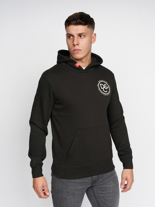 Duck and Cover Macksony Hoodie - Black