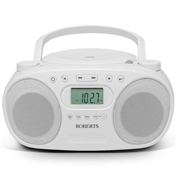 Roberts Radio ZOOMBOX FM CD / FM / AM Stereo Boombox - Free Gift RRP £10!