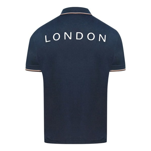 Aquascutum Aldis Crest Polo Shirt - Blue