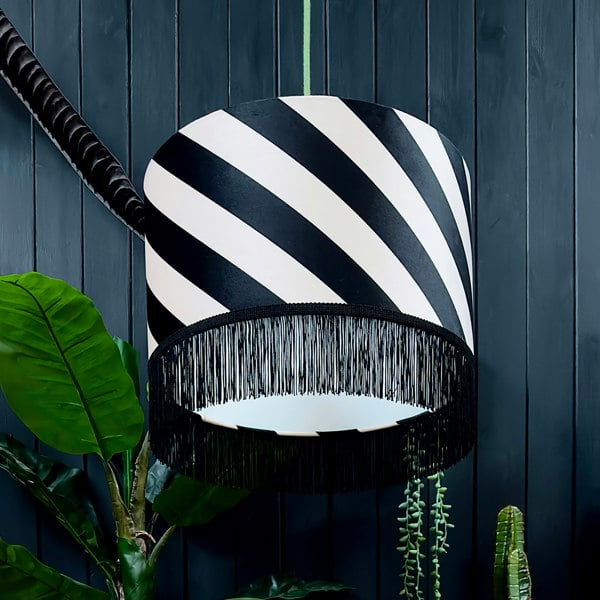 love frankie Helter skelter lampshade with singing in liquorice