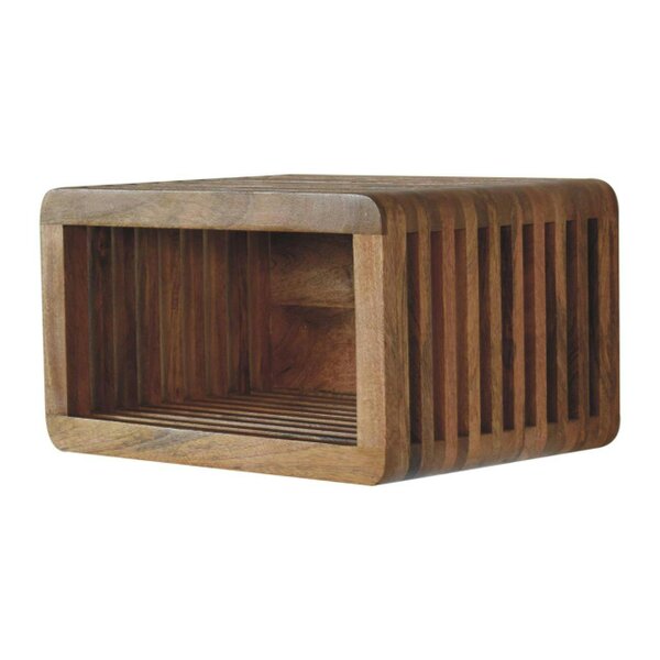 Wyld Haus Mantua Mango Wood Wall Mounted Bedside