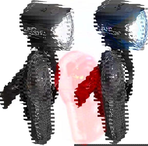 Sport Direct 5 x White LEDs & 3 Diode Red 0.5W LEDs Battery Bike Light Set