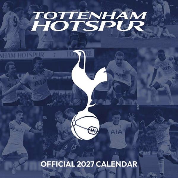 Tottenham Hotspur FC Legends Calendar 2027, Wall Calendars, Month To View, Sports, Gift