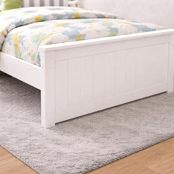 Bedmaster Rio White Wooden Bed Kids Bed