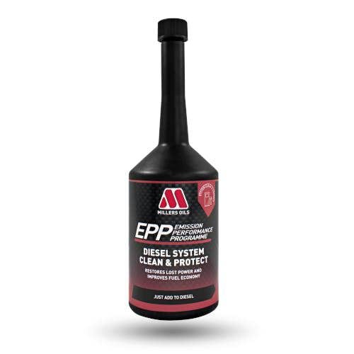 Millers 400ml Millers EPP Diesel System Cleaner Protect Entire Fuel System 100% cleaning