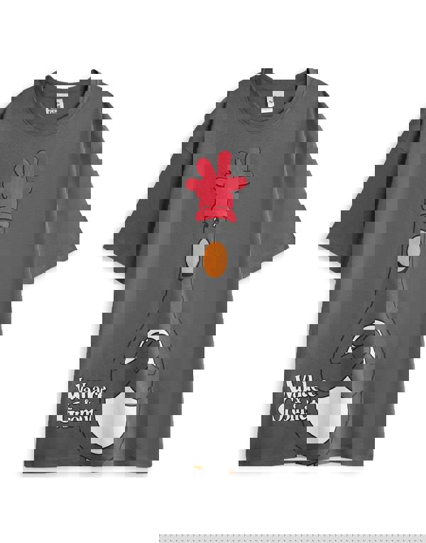 Wallace And Gromit Mens Multicoloured Feathers Short Sleeve Long Leg Pyjama Set