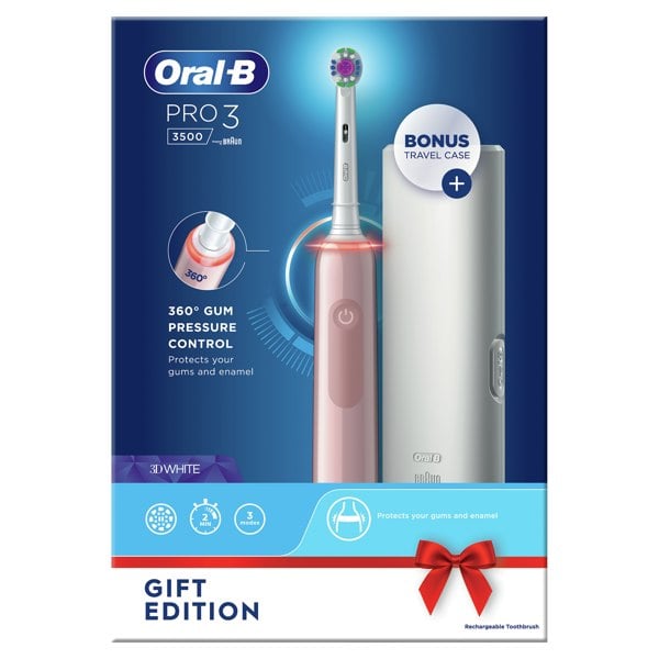 Oral-B Pro Series 3 Electric Toothbrush - Pink