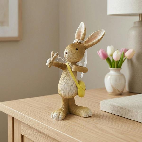 Garden Greatness Sculptural Spring Rabbit Ornament