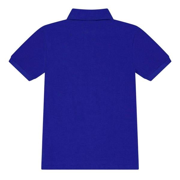 Ralph Lauren Boys Custom Short-Sleeved Polo Shirt - Sapphire - 