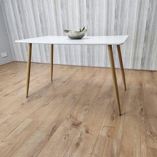 Kosy Koala Rectangle White Dining Table Modern Table Kitchen Dining Room Furniture