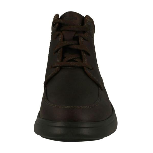 Clarks Mens Clarks Ortholite Featured Lace Up Ankle Boots Bradley Mid