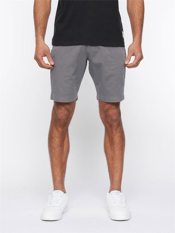 Duck and Cover Moreshore Chino Shorts Dark Grey