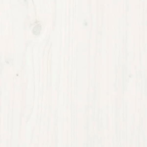 Berkfield Bed Headboard White 122.5x3x80.5 cm Solid Wood Pine