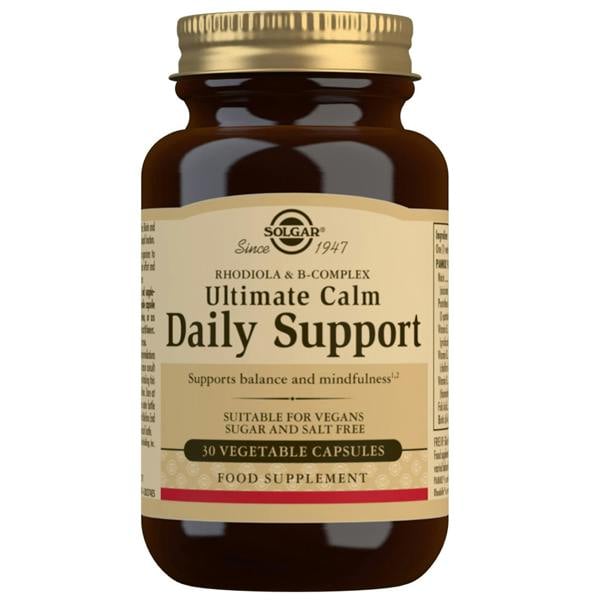 Solgar Botanical & Herb Ultimate Calm Daily Support Vegetable Capsules x 30
