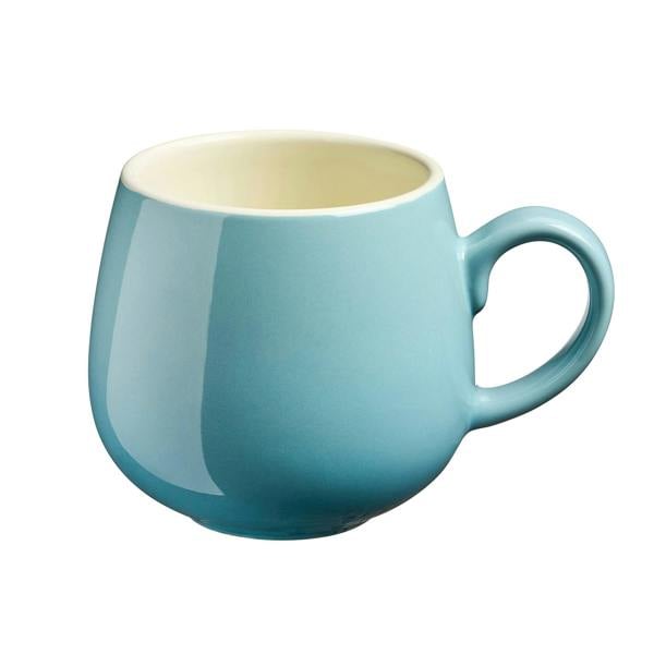 Cooks Professional Set of 6 Stoneware Mugs | 350ml | Multi-Colour