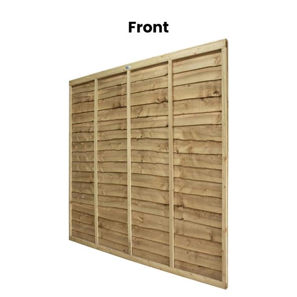 [amazon variation] fence panel premier lap [w.6ft x h.1-6ft] 8