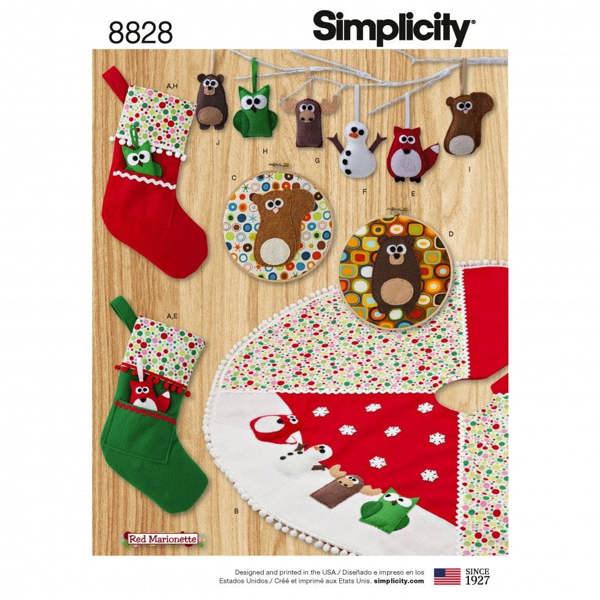 Simplicity Sewing Pattern 8828 One Size - Easy