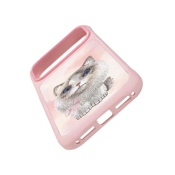 Nimmy Friends Nimmy Big Eye Cute Pet Ragdoll Cat Case with MagSafe for iPhone 17 Pro Max 6.9" Pink - N-XDY-IP17-PRO-MAX-07-D