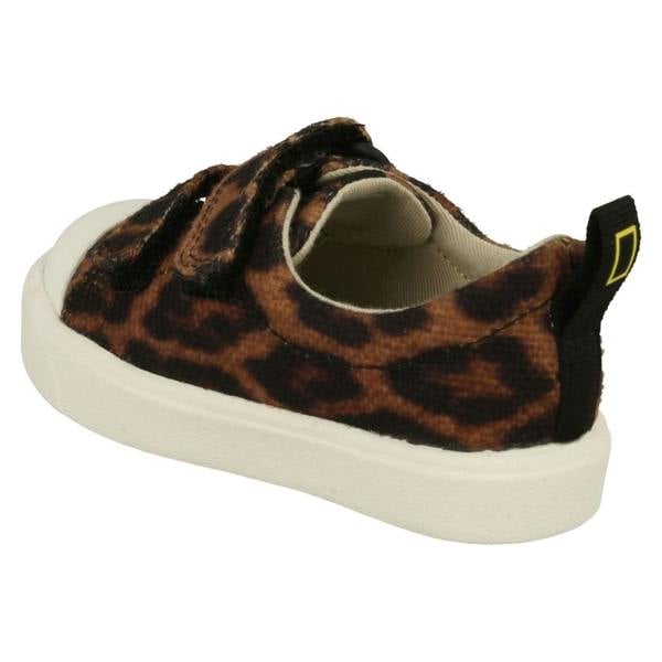 Clarks Childrens Boys Girls National Geographic Detailed Shoes City Geo T