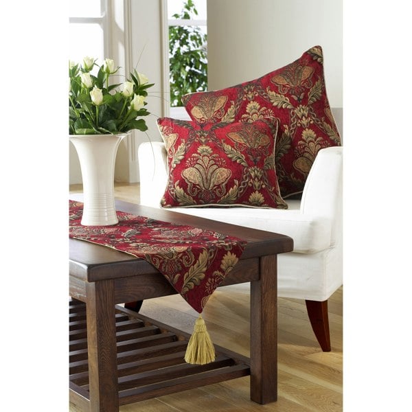 Riva Home Shiraz Table Runner - Burgundy