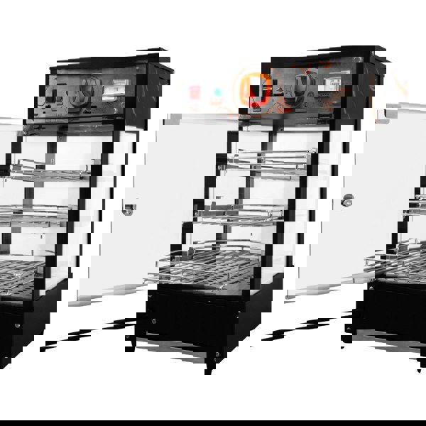 Kukoo Commercial Food Warmer Glass Pizza Display