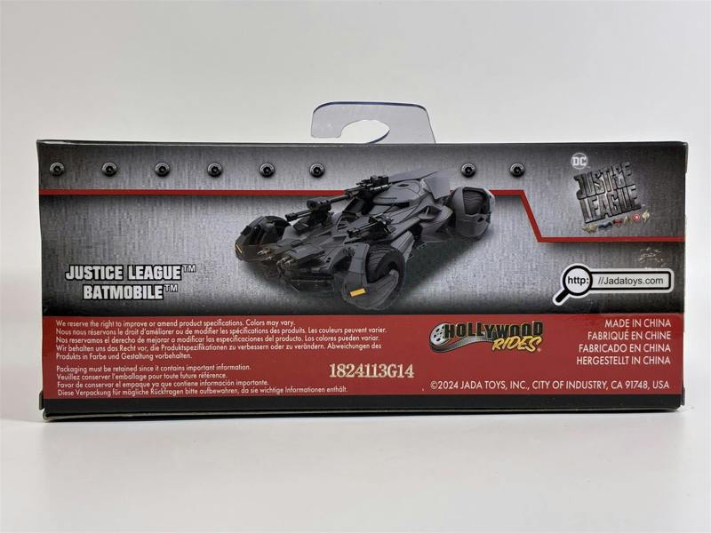 MCSlots Batman Justice League Batmobile 1:32 Scale Jada 99230